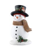 Aynsley Snowman &amp; Robin Figurine | XMAS30849
