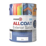 Zinsser AllCoat Exterior Water Based Satin 5L Black | ZN612157