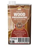ARC Wood Preservative &amp; Woodworm Killer 1lt - Green/Blue | AWPW005