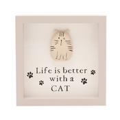 Best Of Breed Plaque - Life Is Better With A Cat | BB632C