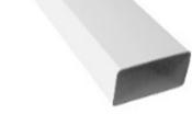 1 Mtr Flat Channel Ducting 110mm x 54mm 10 Pack Only | D010