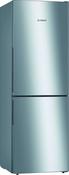 Bosch Series 4 Freestanding Fridge Freezer - Silver | KGV33VLEAG image