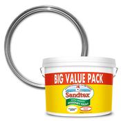 Sandtex 12L Ultra Smooth Brilliant White Masonry Paint image