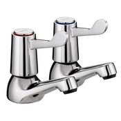 Bristan 1/2" Lever Basin Taps | VAL212CCD
