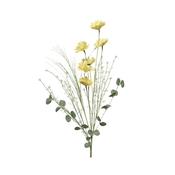 65cm Artificial Soft Yellow Dahlia Bunch│802210 image