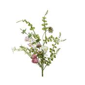 45cm Artificial Pink Rose Spray│802228