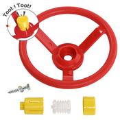 STEERING WHEEL - RED+