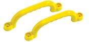 PLASTIC HANDGRIP SET / YELLOW