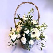 White Sympathy Basket