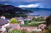 Glenarm village, Co Antrim, Northern Ireland.