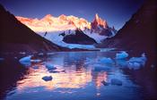 Laguna Torre and Cerro Torre, Parque Nacional los Glaciares, Patagonia, Argentina.