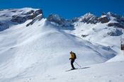 Skiing, Zurs, Arlberg, Austria.