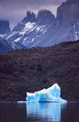 Iceberg in Lago Grey, Torres del Paine National Park, Patagonia, Chile. image