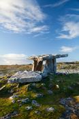 Poulnabrone Dolmen, The Burren, Co Clare, Ireland.