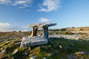 Poulnabrone Dolmen, The Burren, Co Clare, Ireland. image