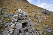 The shrine at Maumina, Twelve Bens, Connemara, Co Galway, Ireland.