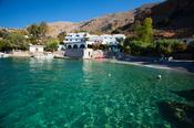 The hamlet of Finix or Phoenix, Sfakia, Crete, Greece.