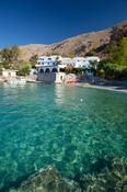 The hamlet of Finix or Phoenix, Sfakia, Crete, Greece.
