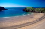 Traban or Sliver Strand, Malin Beg, Co Donegal, Ireland.