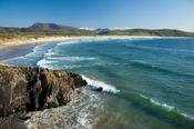 Muckish Mountain and Tramore Strand, Co Donegal, Ireland. image