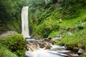 Glenevin Waterfall, Clonmany, Inishowen, Co Donegal, Ireland.