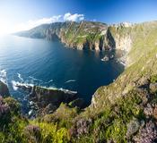 View across the Slieve League cliffs from Bunglas, County Donegal, Ireland