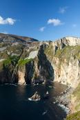 View across the Slieve League cliffs from Bunglas, County Donegal, Ireland image