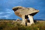 Kilcooney Dolmen, County Donegal, Ireland.