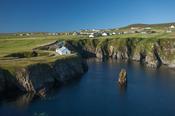 The coastal village of Malin Beg, County Donegal, Ireland.