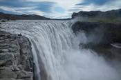 Dettifoss waterfall, Europe's highest volume fall, Jokulsargljufur, Nordhurland Eystra, Iceland.