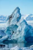 Ice formations in Jokulsarlon glacier lagoon, beneath Breidamerkurjokull glacier. Sudhurland, south east Iceland. image