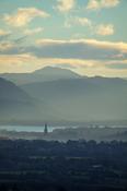 Killarney and the national park beyond, County Kerry, Ireland.