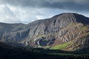 Exposed sandstone rock on Coomacloghane mountain, Glanmore Valley, Beara Peninsula, County Kerry, Ireland.