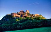 Rock of Dunamase and 12th century castle, County Laois, Ireland.