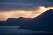 Evening light over Achill Head, Achill Island, Co Mayo, Ireland. image