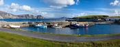Fishing Boats at Purteen Harbour, Achill Island, Co Mayo, Ireland. image