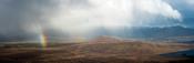 View across Sheeffry Hills from the summit of Croagh Patrick, County Mayo, Ireland.