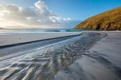 Stream on Keem Strand, Achill Island, County Mayo, Ireland. image