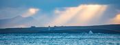 Evening over Ballyglass Lighthouse, Broadhaven Bay, County Mayo, Ireland.