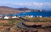 The village of Dooega, Achill Island, Co Mayo, Ireland. image