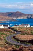 The village of Dooega, Achill Island, Co Mayo, Ireland. image
