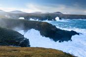 Atlantic swell hitting the North Mayo Seacliffs, Co Mayo, Ireland
