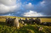 Rathfran Wedge Tomb, Killala, Co Mayo, Ireland.