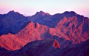 Evening light on the Black Cuillin ridge, Isle of Skye, Scotland. image