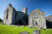 13th-century ruins of Sligo Abbey, Co Sligo, Ireland.