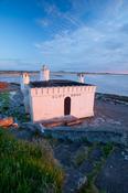 The old seaweed baths, Enniscrone, Co Sligo, Ireland.