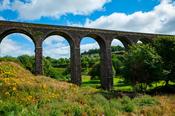 Kilmacthomas Viaduct on the Waterford Greenway, Kilmacthomas, County Waterford, Ireland.