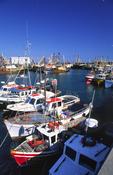 Fishing boats in Kilmore Quay harbour, Co Wexford, Ireland.