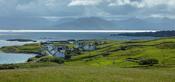 East End village, Inishbofin Island, Connemara, County Galway, Ireland.