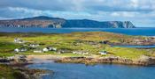 Village of Doagh, Rosguill peninsula, County Donegal, Ireland.